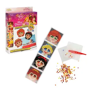 4in1NessiWorld Princess Pixel Pixel Boncuk Aktivite ve Oyuncak Seti