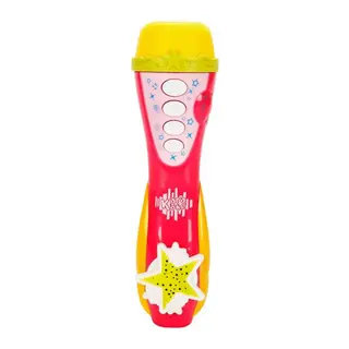Pembe Karaoke Mikrofonu