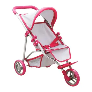 NessiWorld 3 Tekerlekli Pembe Gri Puset