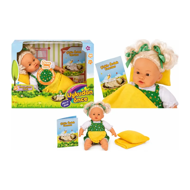 BEBEK SET UYKUDAN ÖNCE DOLGU MASAL ANLATAN ÇİRKİ