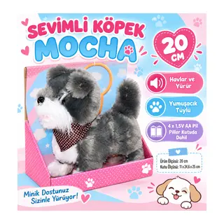 2859 Sevimli Köpek Mocha