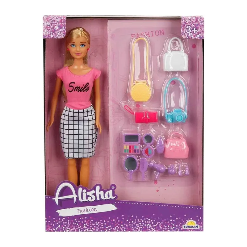 3392 Fashion Aksesuar Set 29 cm -NessiWorld