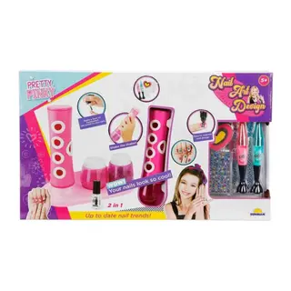 3847 Pretty Pinky 2in1 Tırnak Tasarım Seti