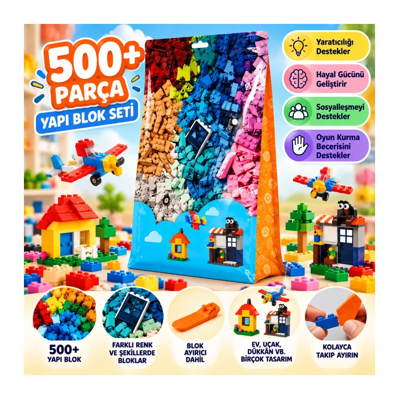 5247 CLASSIC BRICKS 500+PRÇ