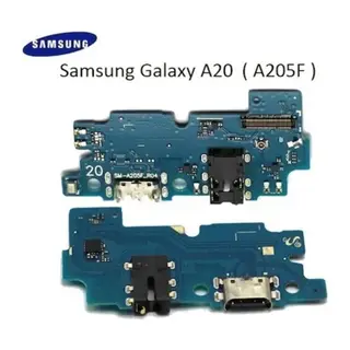 Samsung Galaxy A20 Uyumlu Şarj Mikrofon Ve Kulaklık Bordu