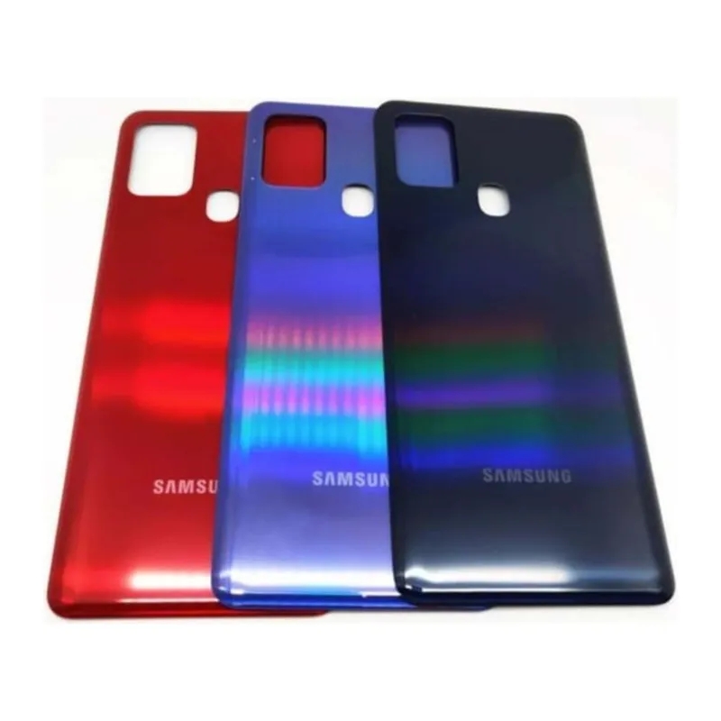 Samsung A21S Uyumlu Arka Batarya Pil Kapağı (Siyah)