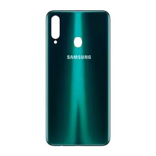 Samsung A20S Uyumlu Arka Batarya Pil Kapağı (Yeşil)