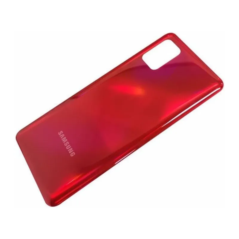 Samsung A31 Uyumlu Arka Batarya Pil Kapağı (Kırmızı)