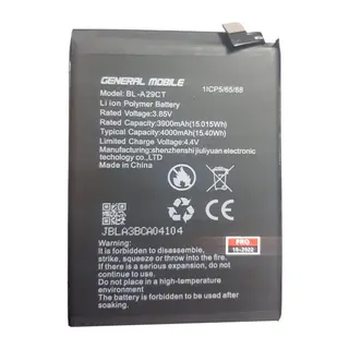 GM 22 Pro Pil Batarya 4000Mah