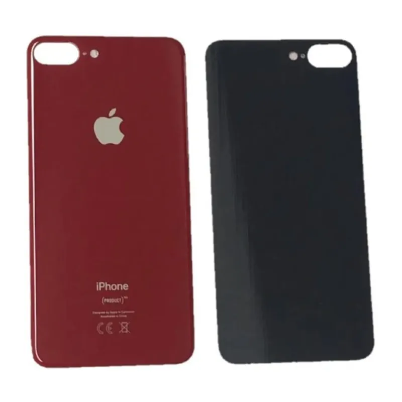 iPhone 8 Plus Uyumlu Arka Pil Kapağı Kırmızı