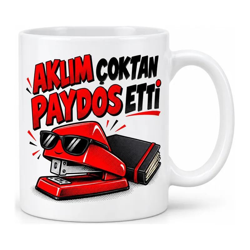 Cuma Fısıltısı Tasarımlı Porselen Kupa - MODEL 863