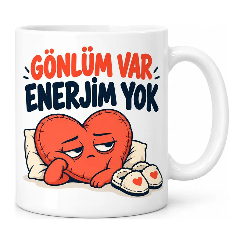 Gönül Filtresi Tasarımlı Porselen Kupa - MODEL 781