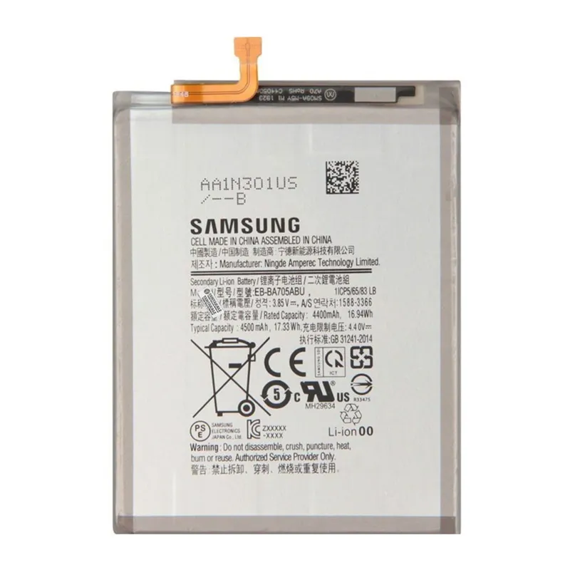 Samsung A70 Uyumlu Batarya Pil