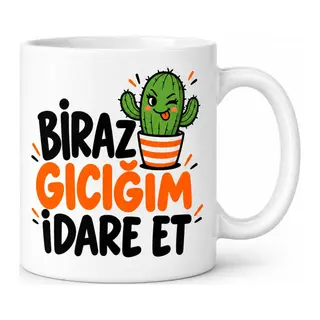 Gıcıklık Payı Tasarımlı Porselen Kupa - MODEL 773