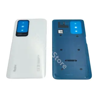 Redmi 10 Uyumlu Arka Pil Kapağı Beyaz