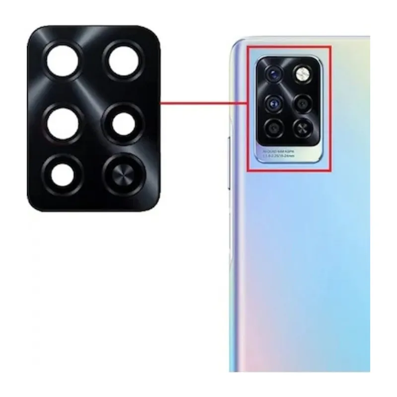 Infinix Note 10 Pro Uyumlu Arka Kamera Lensi