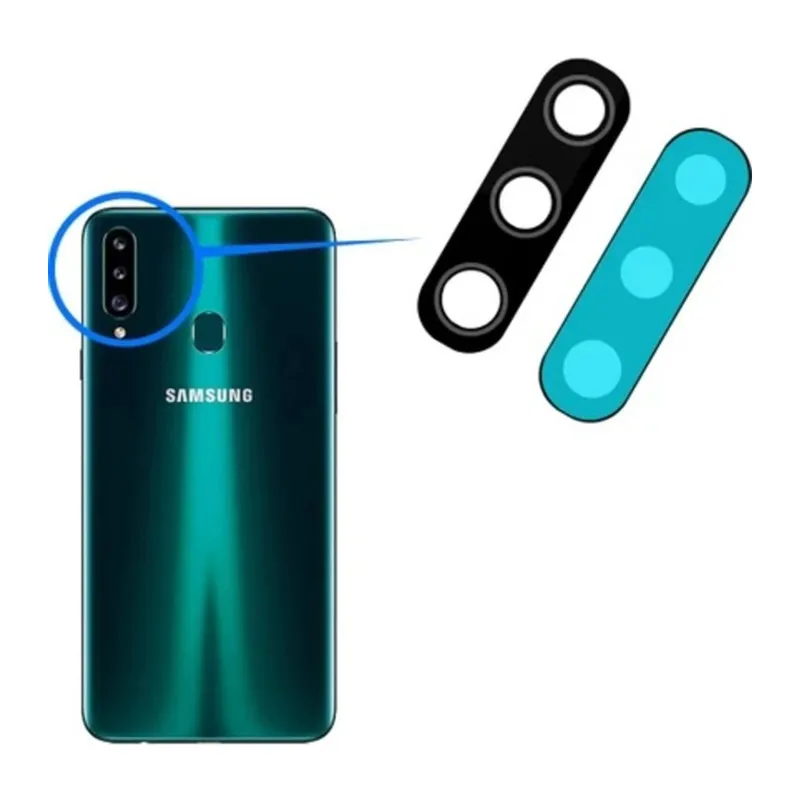 Samsung A20S Uyumlu Arka Kamera Lensi