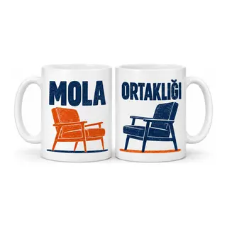 Mola Ortaklığı 2'li Porselen Kupa Seti - MODEL 698