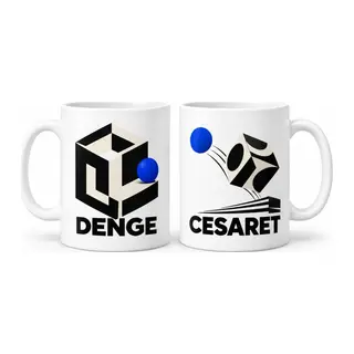 Denge ve Cesaret 2'li Porselen Kupa Seti - MODEL 699