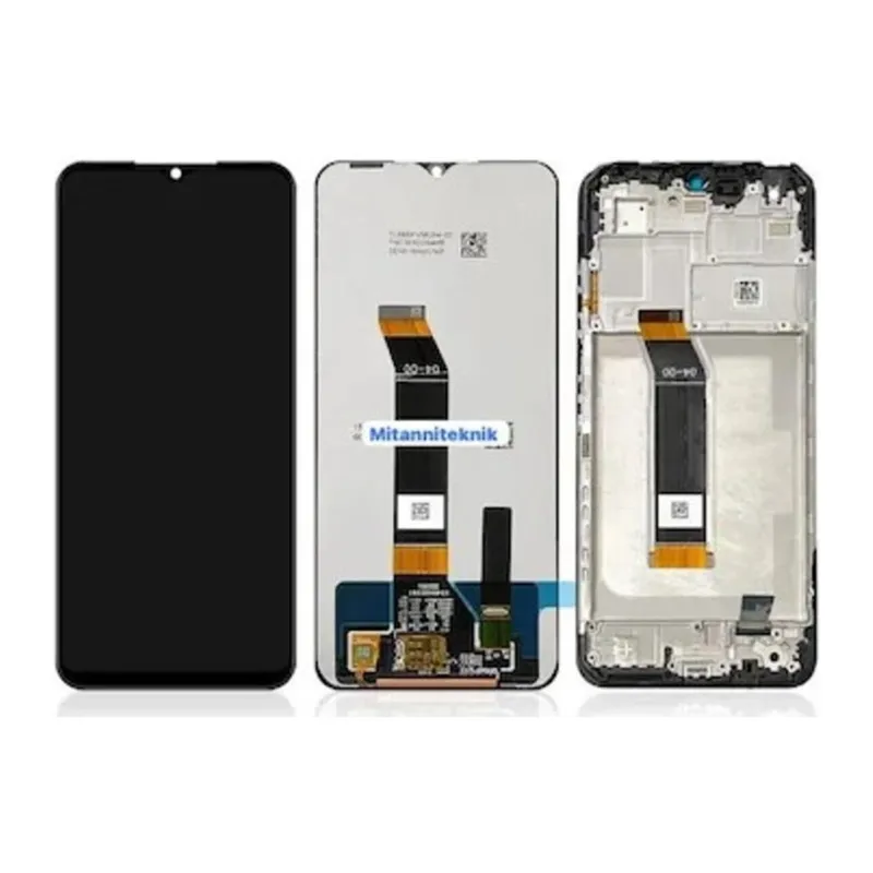 Redmi Note 11R Uyumlu Dokunmatik Ekran Çıtalı (Siyah)