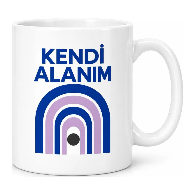 Kendi Alanım Tasarımlı Porselen Kupa - MODEL 296