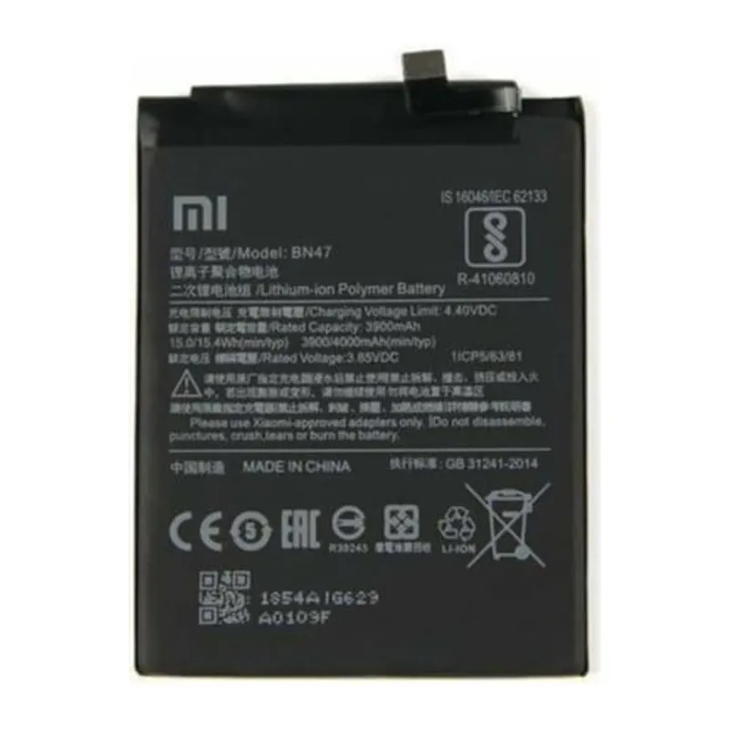 Mi A2 Lite / Redmi 6 Pro Uyumlu Batarya Pil (Bn47)