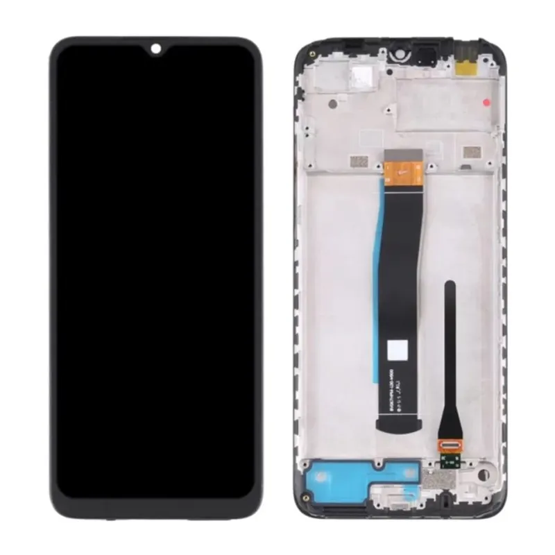 Redmi 10C Uyumlu Dokunmatik Ekran Çıtalı (Siyah)