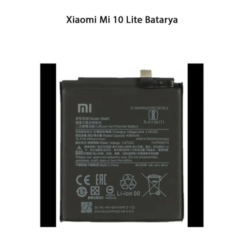 Mi 10 Lite Uyumlu Batarya (Bm4R)