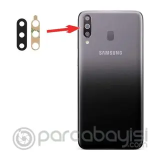 Samsung M30 Uyumlu Arka Kamera Lensi