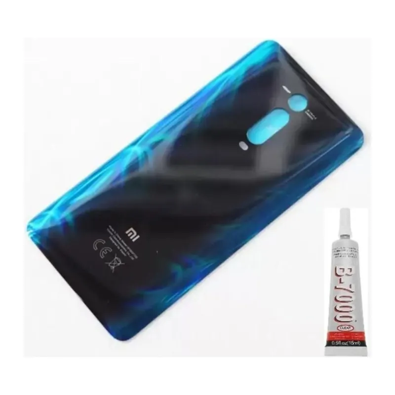 Mi 9T Uyumlu Arka Pil Kapağı Ve (B7000 15 ml Yapıştırıcı)