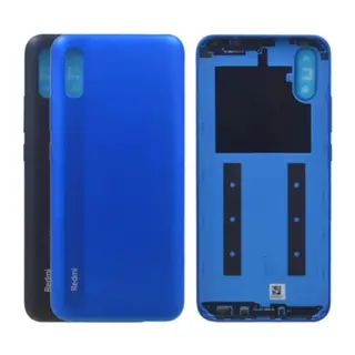 Redmi 9A Uyumlu Arka Pil Batarya Kapak Mavi