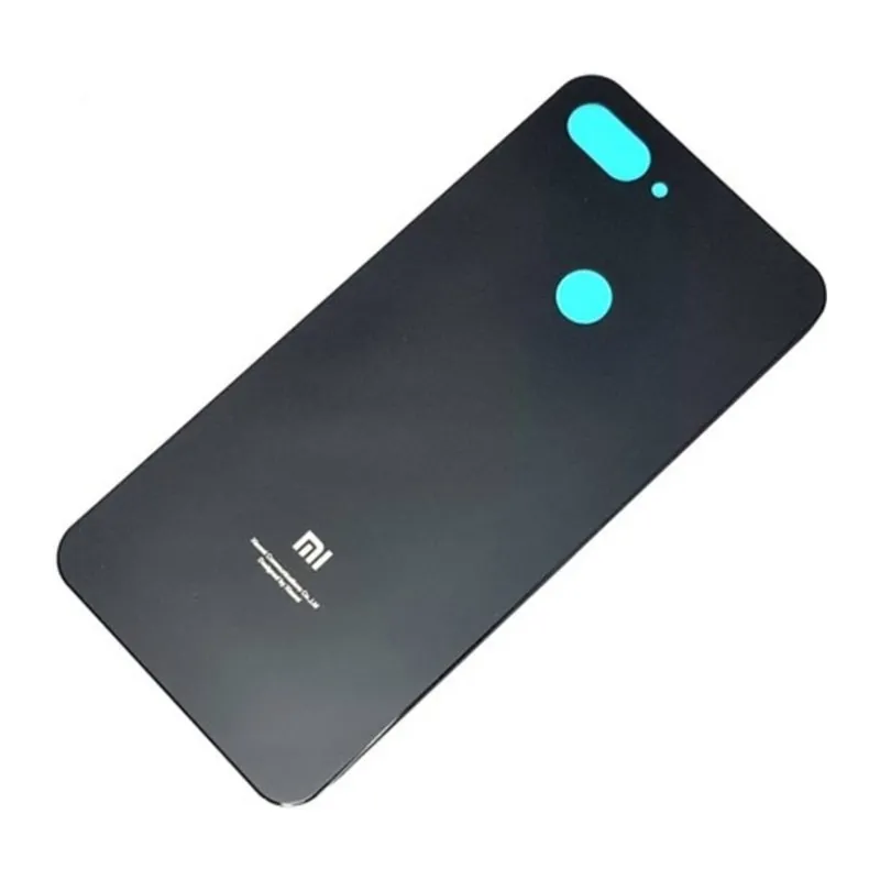Mi 8 Lite Uyumlu Arka Kapak Batarya Pil Kapağı Siyah