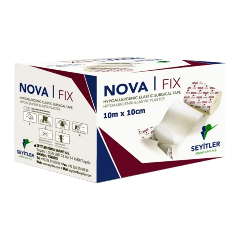 FIX | Flaster 10m X 10cm Hipoalarjenik Elastik Flaster