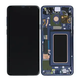 Samsung S9 Plus Uyumlu Sm G965F Servis Dokunmatik Ekran (Siyah)