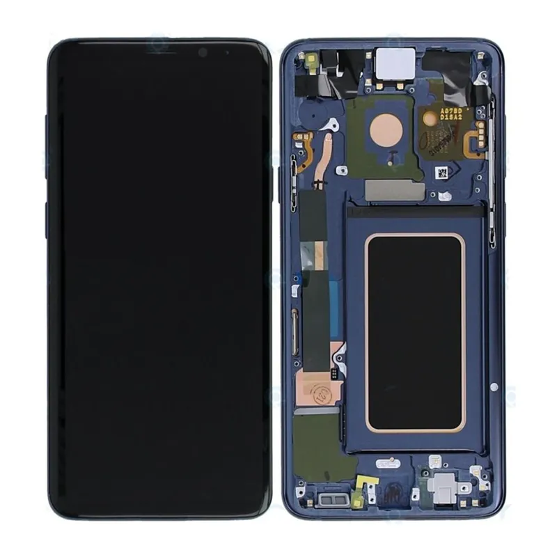 Samsung S9 Plus Uyumlu Sm G965F Servis Dokunmatik Ekran (Siyah)