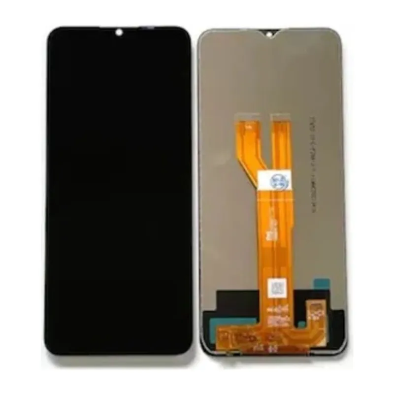 Realme C21 Uyumlu LCD Ekran Dokunmatik (Siyah)