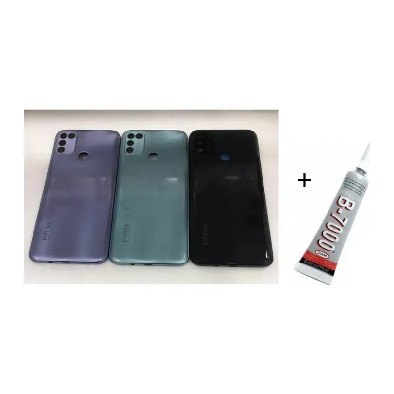 Infinix Hot 11 Play Uyumlu Arka Batarya Pil Kapağı Altın