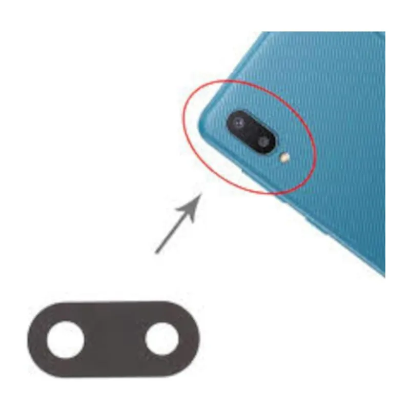 Samsung A02 Uyumlu Arka Kamera Lensi