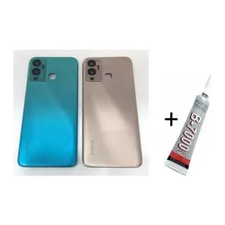 Infinix Hot 12 Plus Uyumlu Arka Batarya Pil Kapağı Yeşil