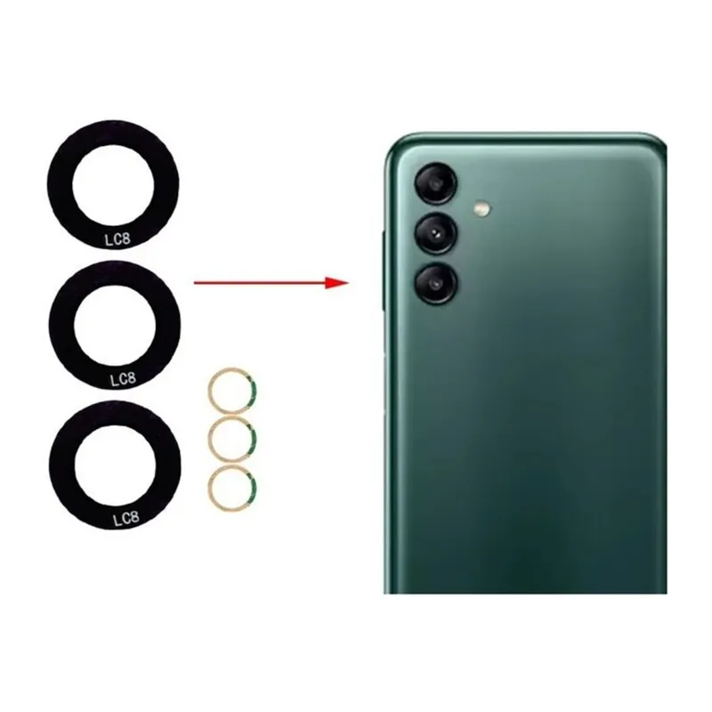 Samsung A04S Uyumlu Arka Kamera Lensi