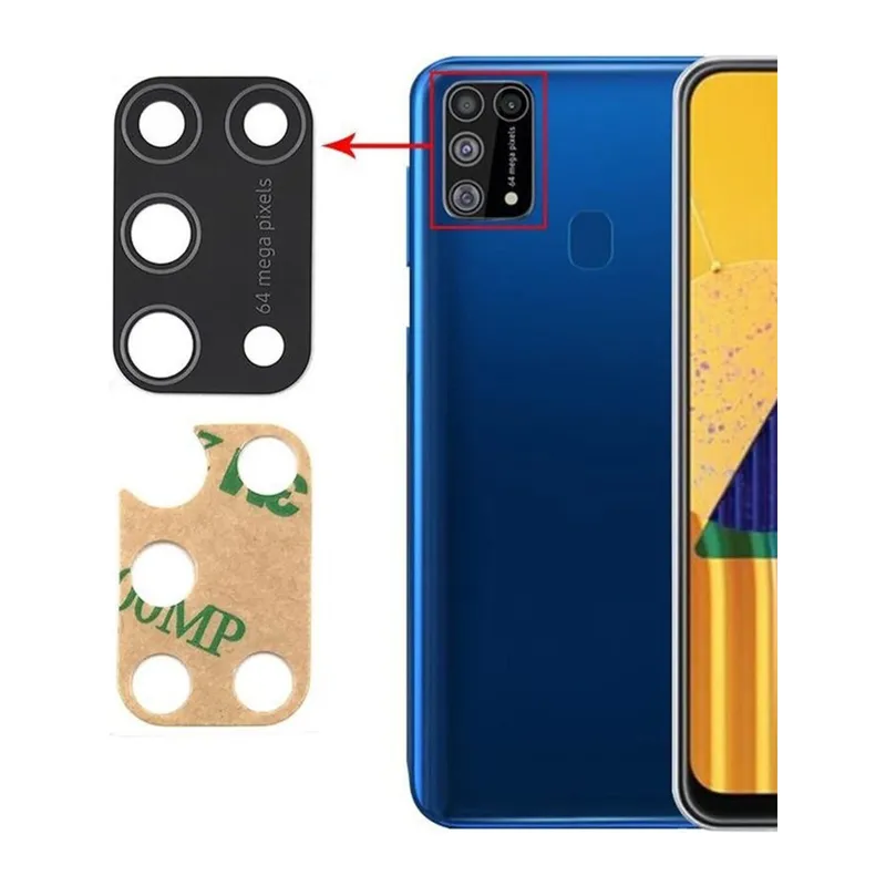 Samsung M31 Uyumlu Arka Kamera Lensi