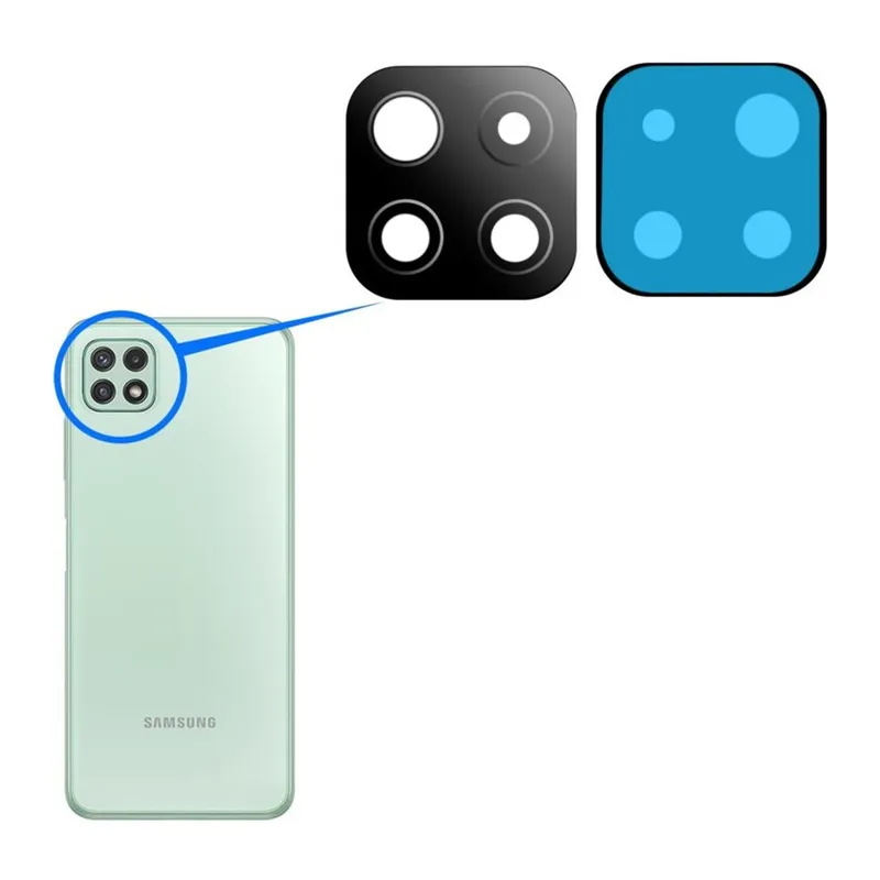 Samsung A22 Uyumlu Arka Kamera Lensi