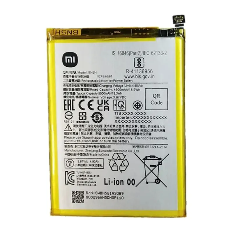 Redmi Note 11E Uyumlu Batarya