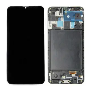 Samsung A20 Sm-A205F Uyumlu Çıtalı Servis LCD Dokunmatik