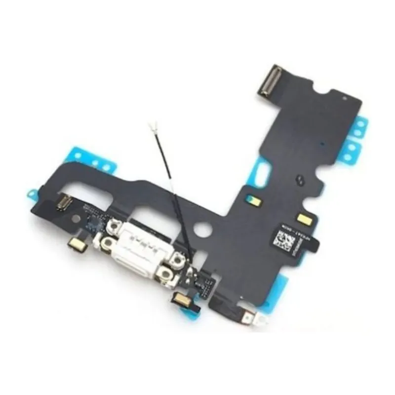 iPhone 7G Uyumlu Şarj Soketi Ve Mikrofon Bordu Beyaz (Orijinal)