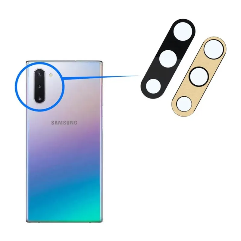 Samsung Note 10 Plus Uyumlu Arka Kamera Lensi