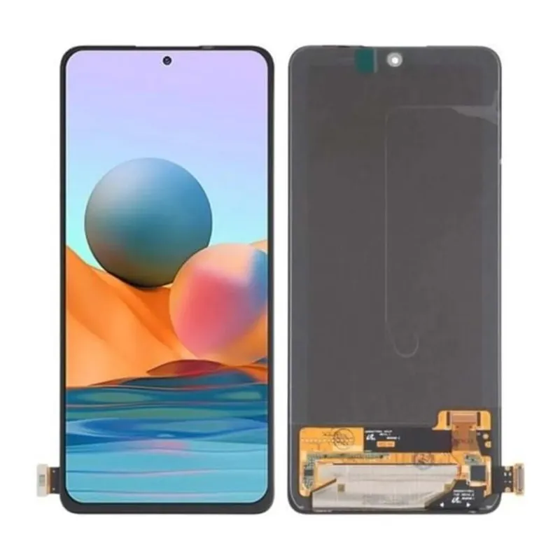 Redmi Note 10 - Note 10S Uyumlu Ekran Dokunmatik Servis (Siyah)