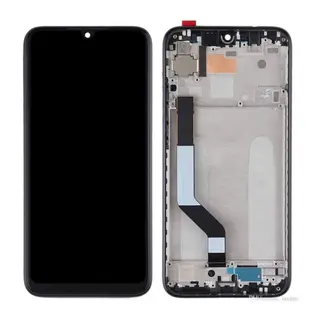 Redmi Note 7 Uyumlu LCD Dokunmatik Ekran Çıtalı (Siyah)