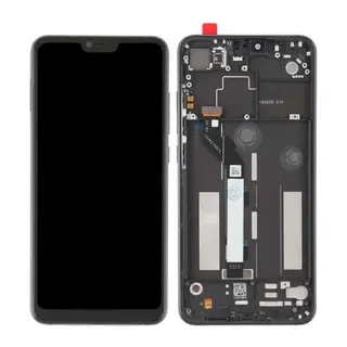 Mi 8 Lite Uyumlu Dokunmatik Ekran Çıtalı (Siyah)