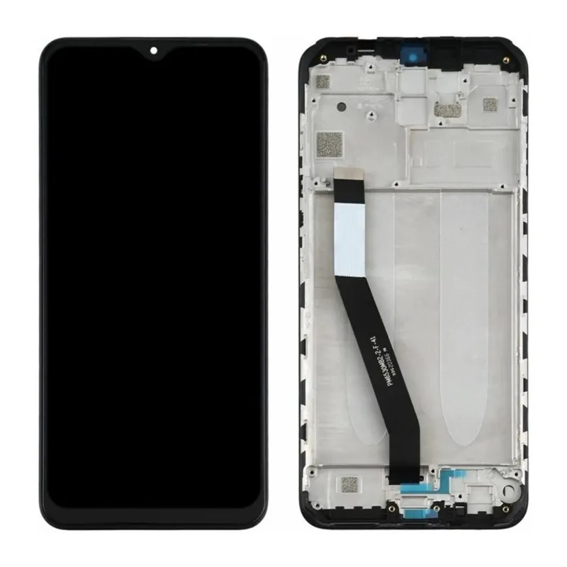 Redmi 9 Uyumlu Dokunmatik Ekran Çıtalı (Siyah)
